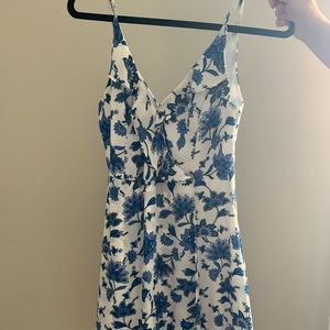 Floral chiffon dress